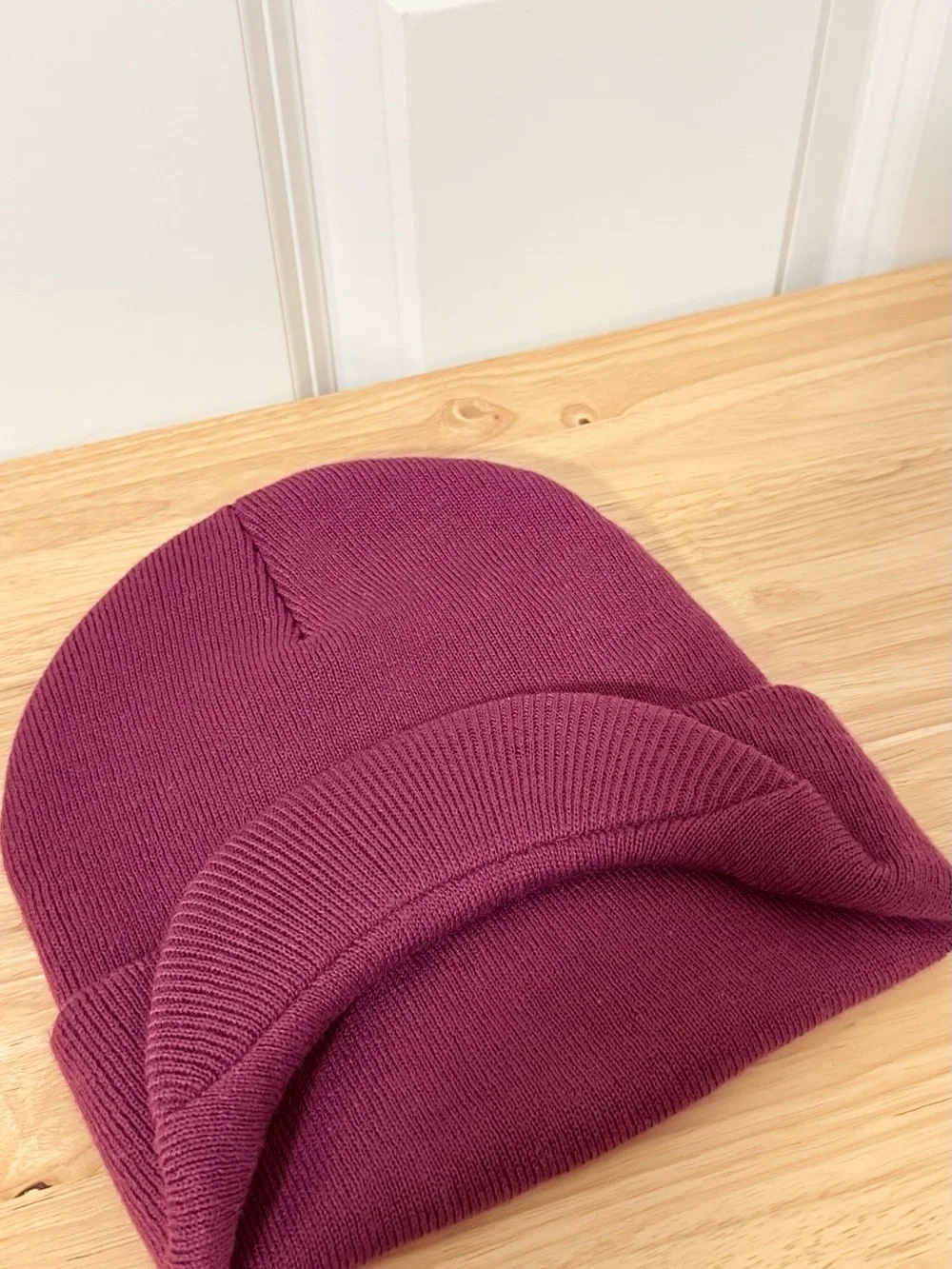 Supreme New York Purple Radar Beanie